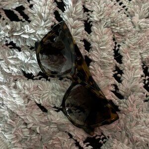 Miu Miu Brown Patterned Sunglasses